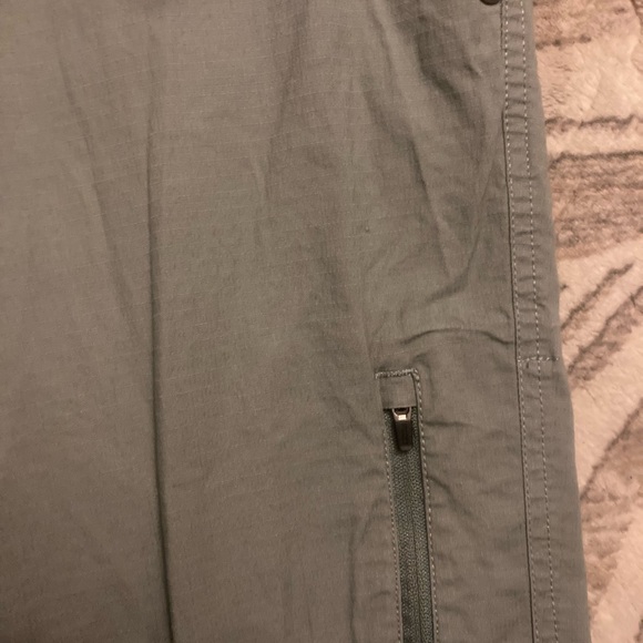 VUORI Pants Womens Large Green/grey  Ripstop joggers Comfort Casual Active VW401 - Picture 5 of 5